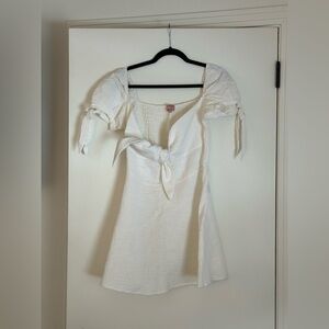 Le’Rumi White Mini Dress